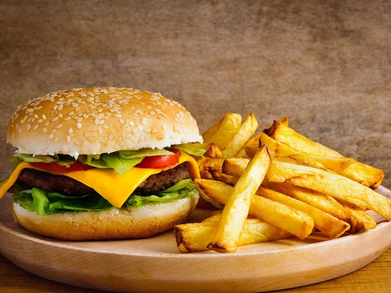 Angry Boy Burger (Drive thru) food